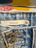 Levi's 32" Inseam Super Low Jeans, 28 (6)
