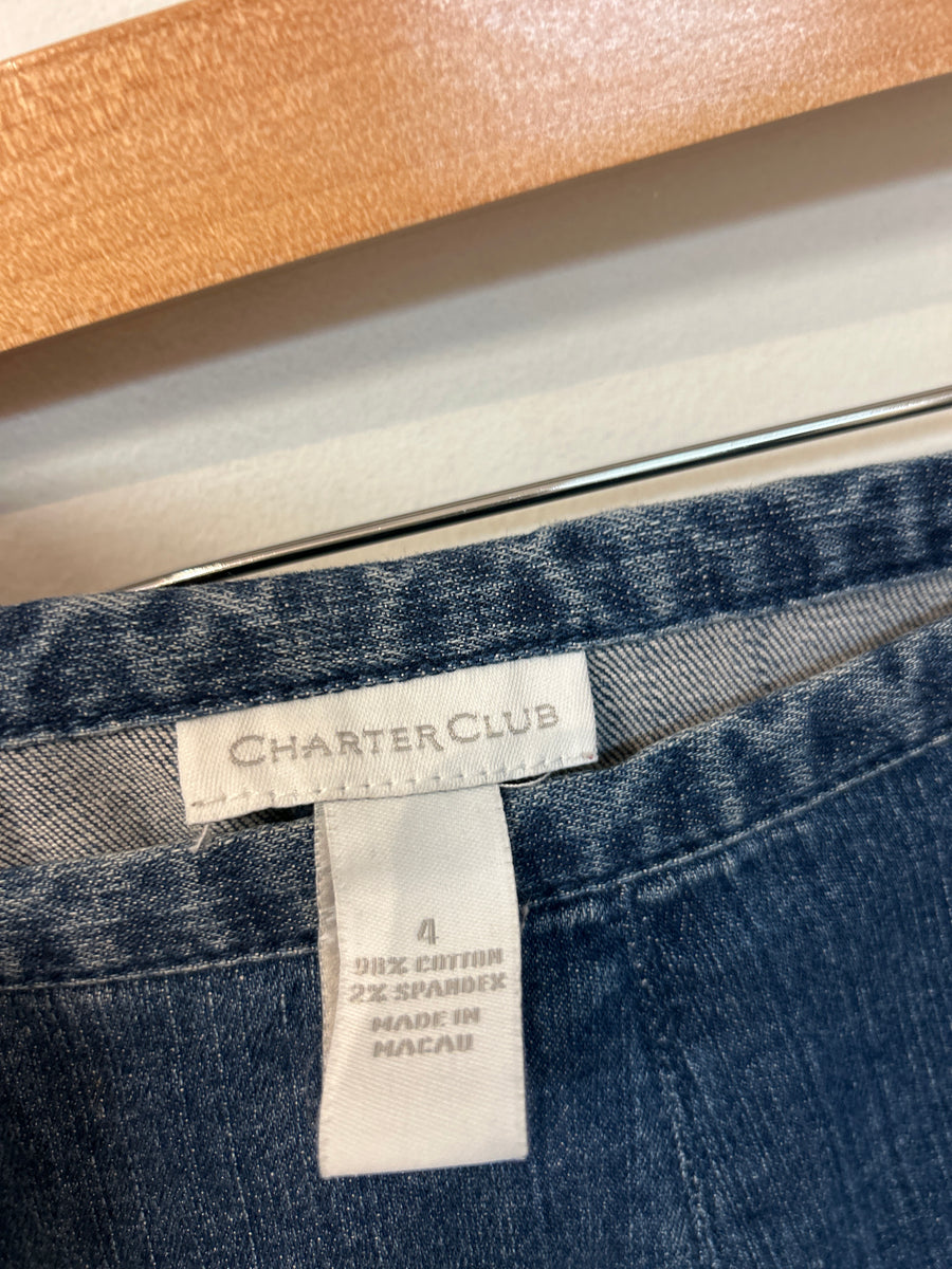 Charter Club Denim Skirt, 4 – Back on the Rack Jeffersonville