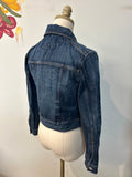 Express Denim Fitted Jacket, S