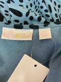Belle Kim Gravel Blue Top, XL