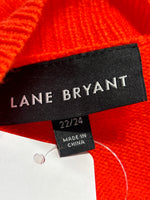 Lane Bryant Orange Sweater, 22/24