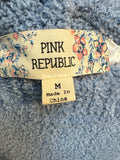 New Pink Republic Blue Cloud Print 33" Inseam Pants, M
