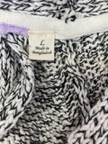 Split Sleeve Sweater, L