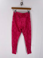 Fitkicks Pink Pocket Leggings, S
