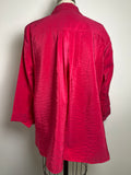 New Ali Miles Pink Fuchsia Top, L