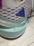 Adidas White Adizero Cybersonic Tennis Shoes, 6 (retail $170)