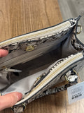 Gianni Bini Snake Print  Handbag, 9.5"x7" (no crossbody strap)