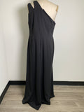 DB Studio Black One Shoulder Dress, 18