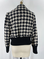 Dereon Black Houndstooth Jacket, L