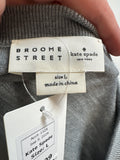 Kate Spade Gray Broome Street Sweater, L