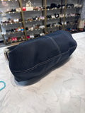 Kathy Van Zeeland Black Shoulder Bag, 14"x9"