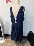 New Charlotte Russe Navy Blue Dress, 3X
