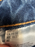 On 34th 30" Inseam Straight Leg Jeans, 16