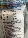 American Eagle Stovepipe 26" Inseam Jeans, 00 Short