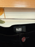 Paige Black Hoxton 26" Inseam Velveteen Jeans, 31 (12)