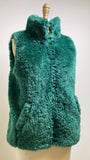 Talbots Green Vest, S Petite