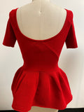 New Maeve Red Anthropologie Sweater, S