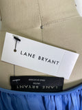 New Lane Bryant Blue Top, 18/20