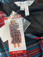 New Draper James Plaid Dress, XL