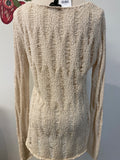 Jessica Simpson Tan Sweater, L