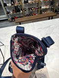 Vera Bradley Blue Crossbody Bag, 7"x4"
