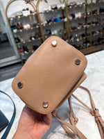 Pond LA Tan Le Poche Bucket Bag, 6.5"x 7.5"x 4.75" (retail $179)