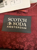 Scotch & Soda Burgundy 31" Inseam Utility Jumpsuit, S (retail $258)