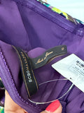 BCBGMaxAzria Purple Strapless Dress, 10