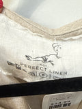 Not Perfect Linen 100% Linen Dress, S (retail $169)