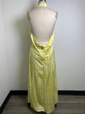 New Banana Republic Yellow Halter Dress, 14