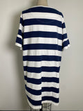 Joules Navy Stripe Dress, 16