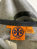 Tory Burch Gray Hoodie Cardigan, S