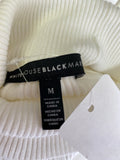 White House Black Market White Sweater, M