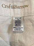 Croft & Barrow White Denim Skirt, 12