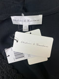 New Chelsea & Theodore Black Top, L