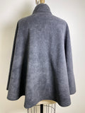 East 5th Gray Cape Sweater, One Size