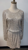 On Twelfth Sequin Dress, L