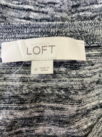 Loft Gray/Black Cardigan, M