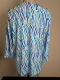 Lulu-B Blue Top, XL