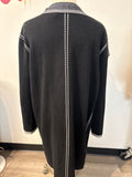 Patrizia Luca Black Sweater, M/L