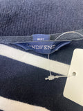 Lands End Blue Stripe Dress, XL