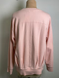 DKNY Pink Sweatshirt, L