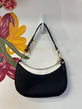 Nanette Lepore Black Shoulder Bag, 10"x5.5"