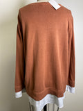 Isaac Mizrahi Brown Sweater, XL
