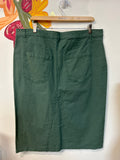 Old Navy Green High Rise Skirt, 18