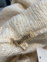 All Worthy Ivory Sweater, 3X