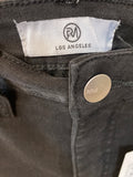 RFM Black Denim Shorts, M