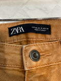Zara Brown 26" Inseam Jeans, 6