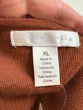 New London Times Brown Dress, XL
