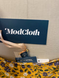 New Modcloth Yellow Top, M